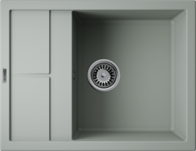 Детальное фото товара: Omoikiri Sumi 65A-WG, мойка, керамика, wind green