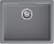 Фото товара: GranFest URBAN 4555, мойка, гранит, темно-серый