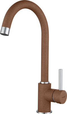 GranFest 3650, смеситель, мрамор, терракот