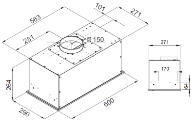Детальное фото товара: Kuppersberg IBOX 60 X