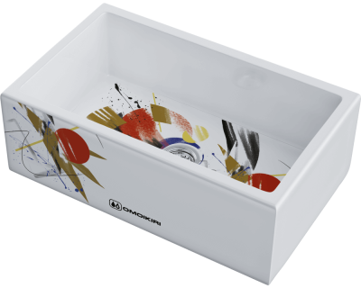 Детальное фото товара: Omoikiri Mikura 76-Tokyo, мойка, керамика, белый