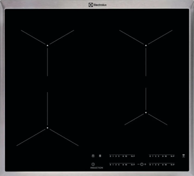 Фото товара: Electrolux EIT60443X индукционная поверхность