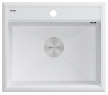 Фото товара: Paulmark STEPIA 60, мойка, гранит, белый