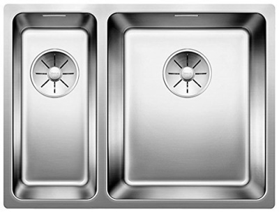 Blanco Andano 340/180-U, мойка, чаша справа, нерж. сталь, зеркальная полировка, без клапана-автомата