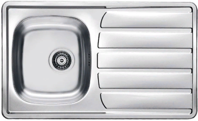 Детальное фото товара: ALVEUS ZOOM 30 NAT-90, мойка, нержавеющая сталь (в комплекте с сифоном 1130550)