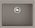 Фото товара: Omoikiri Bosen 61A-GR, мойка, керамика, leningrad grey