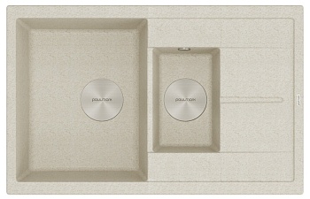 Фото товара: Paulmark FLUGEN 60/1,5, мойка, гранит, бежевый