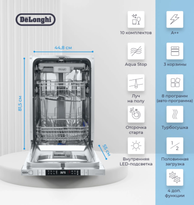 Детальное фото товара: DeLonghi DDW 06S Supreme Nova