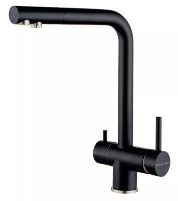 Paulmark SKALEN, смеситель, гранит, черный