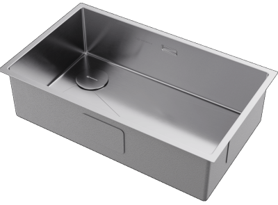 Детальное фото товара: Omoikiri Taki 74-U/IF--L Side IN, мойка, нержавеющая сталь