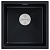 Фото товара: Paulmark LUMI 45UNI, мойка, гранит, черный металлик
