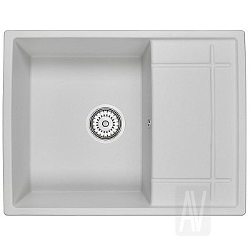 Фото товара: GRANULA 6501 мойка, гранит, арктик (белый)