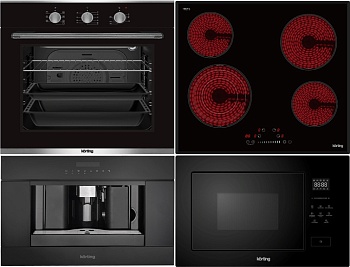 Фото товара: KORTING HK 63500 B + OKB 370 CMX + KMI 827 GN + KCM 9200 BG