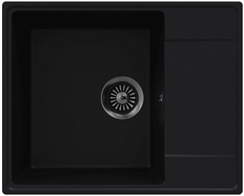 Фото товара: Maunfeld Lacrima 605 MFQS-605B, мойка, гранит, черный