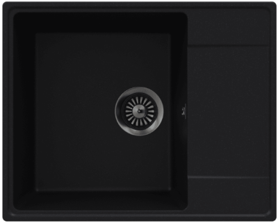 Maunfeld Lacrima 605 MFQS-605B, мойка, гранит, черный