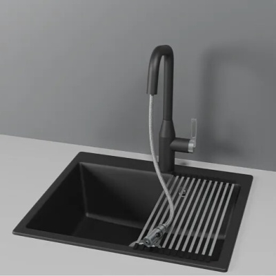 Детальное фото товара: GRANULA 8171 смеситель, гранит, турмалин