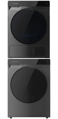 Детальное фото товара: Kuppersberg стирка WM 590 GR + сушка DM 590 GR + соед.эл DS 590 GR