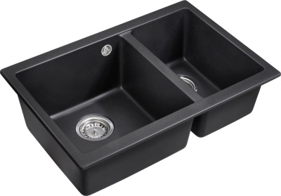 Emar EMQ-2665.PL, мойка, гранит, оникс