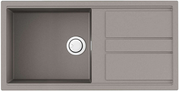 Фото товара: Omoikiri Kitagawa 100-GR, мойка, керамика, leningrad grey