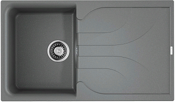 Фото товара: Omoikiri Yasugata 86-GR, мойка, гранит, leningrad grey