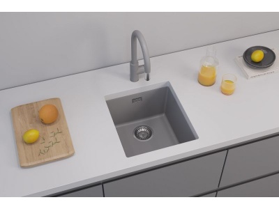 Детальное фото товара: ALVEUS OMNI 10 GRANITAL CONCRETE-G81, мойка, гранит, бетон (в комплекте с сифоном 1145083)