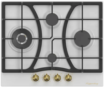 Фото товара: Kuppersberg FS 610 W Bronze газовая поверхность