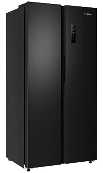 Фото товара: MEFERI MFR83BLACK IX TOTAL NO FROST SIDE BY SIDE COMFORT