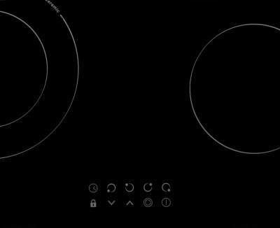 Evelux HEV 641 B Детальное фото товара: Evelux HEV 641 B стеклокерамическая поверхность