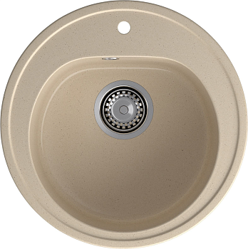 Фото товара: GranFest RONDO GF-R-510, мойка, мрамор, кашемир
