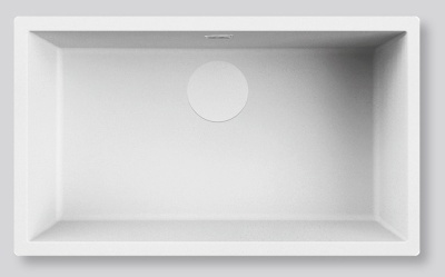 Детальное фото товара: Falmec ISEO 70 CM WHITE, мойка, керамика, белый