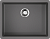 Фото товара: Omoikiri Kata 54-U-GR, мойка, гранит, leningrad grey