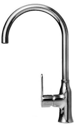 Детальное фото товара: ALVEUS SLIM MONARCH ANTHRACITE, смеситель, антрацит