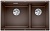 Фото товара: Blanco Subline 430/270-U, мойка, гранит, кофе