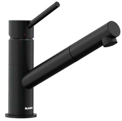 Blanco Kano-S, смеситель, гранит, черный матовый