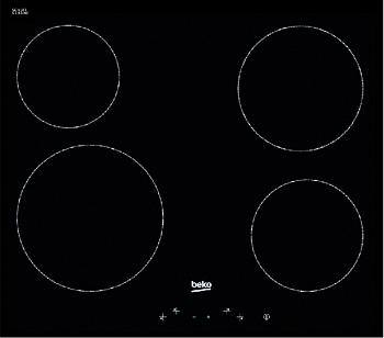 Фото товара: Дубль Beko HIC 64401 стеклокерамическая поверхность