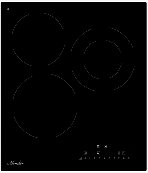 Фото товара: Monsher MHE 46 стеклокерамическая поверхность