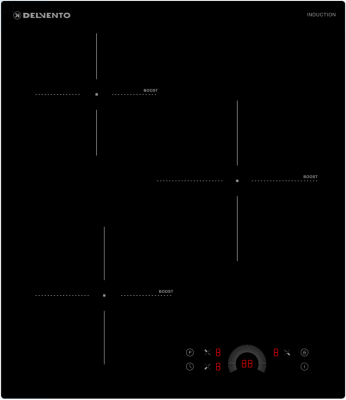 Детальное фото товара: Delvento V45I73S120 индукционная поверхность