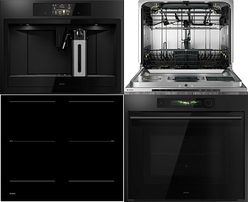 Фото товара: ASKO HI2643FBG1 + OCM66GSH + OM64GSH + CMB64GS + DFI747U/1 + RBC276SND1