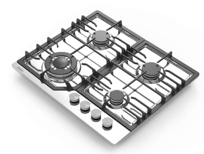 Детальное фото товара: Evelux HEG 638 X газовая поверхность