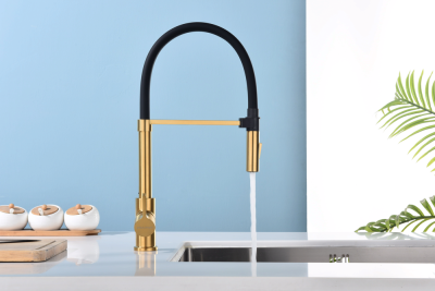 Paulmark HALT, смеситель, брашированное золото Детальное фото товара: Paulmark HALT, смеситель, брашированное золото