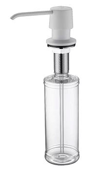 Фото товара: Paulmark SAUBER, дозатор для моющего средства, белый матовый