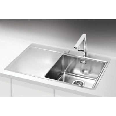 Детальное фото товара: ALVEUS PURE 40R new KMB 90, мойка, нержавеющая сталь, правая (в комплекте с сифоном 1148858)