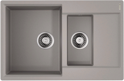 Omoikiri Daisen 78-2T-GR, мойка, гранит, leningrad grey Omoikiri Daisen 78-2T-GR, мойка, гранит, leningrad grey