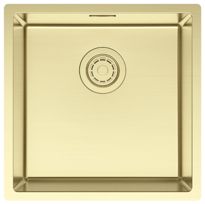 Детальное фото товара: Paulmark LASSAN 44 UNI, мойка, нержавеющая сталь, светлое золото