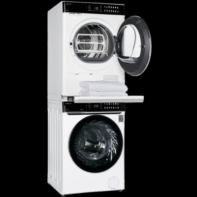 Детальное фото товара: HIBERG стирка i-DDQ11-1014 W + сушка HDQ11-10 W + соед.эл
