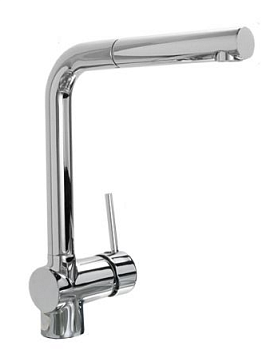 Фото товара: ALVEUS AZETA-P CHR, смеситель, хром