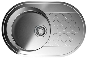 Фото товара: Omoikiri Kasumigaura 77-IN, мойка, нержавеющая сталь