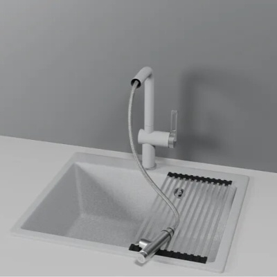 Детальное фото товара: GRANULA 8169 смеситель, гранит, базальт