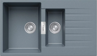 Tolero Loft TL-860, мойка, гранит, грей Tolero Loft TL-860, мойка, гранит, грей