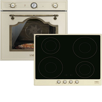 Фото товара: Smeg SI764POM + SFP750POPZ